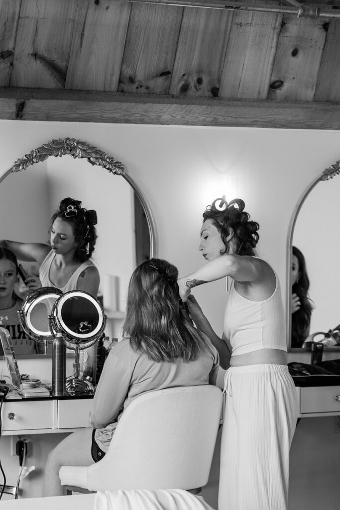 Breckenridge Barn  Getting Ready